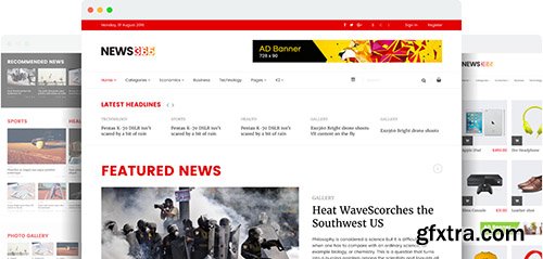 JoomShaper - News365 v1.5 - Responsive News/Magazine Joomla 3.x Template