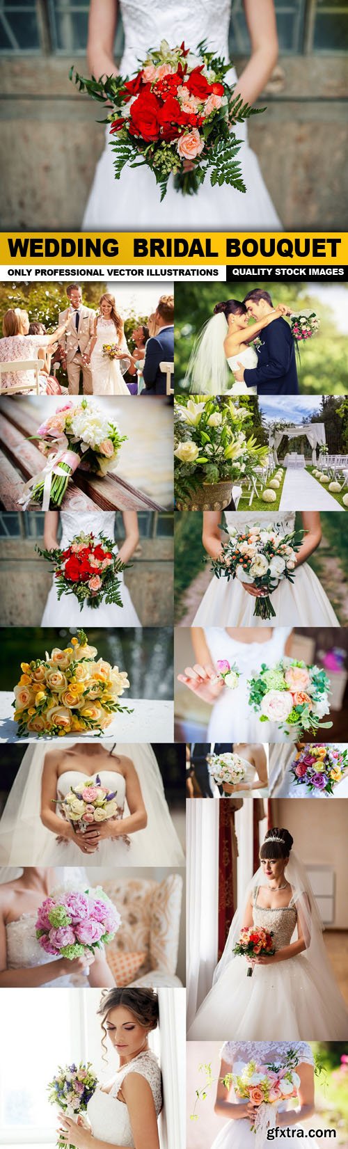 Wedding Bridal Bouquet - 15 HQ Images