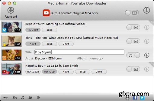 MediaHuman YouTube Downloader 3.9.8.5 (Mac OS X)