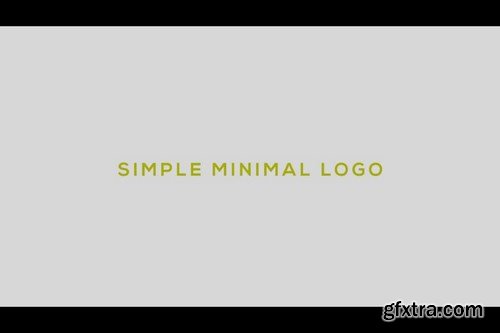 Simple Minimal Logo After Effects Templates