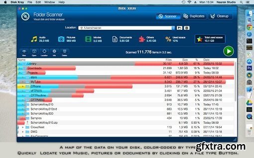 Disk Xray v2.5.1 (Mac OS X)