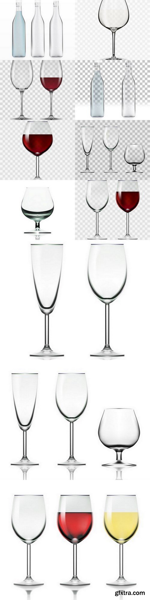 Wineglass - 19 EPS Vector Stock