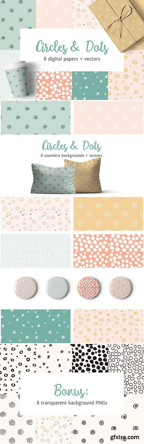 Circles and Dots Patterns