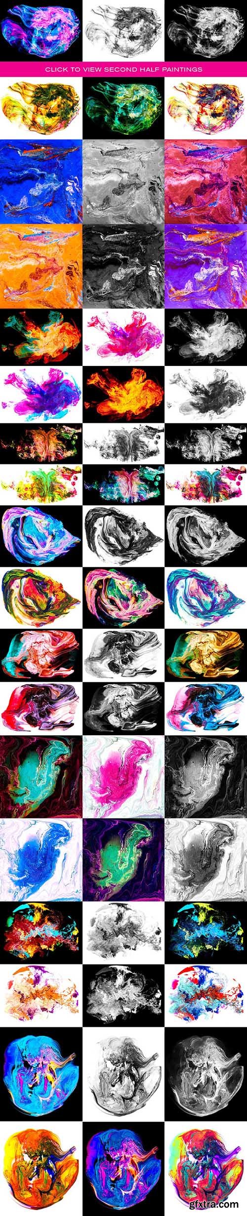 CreativeMarket Transpose 108 Abstract Paintings 1056964