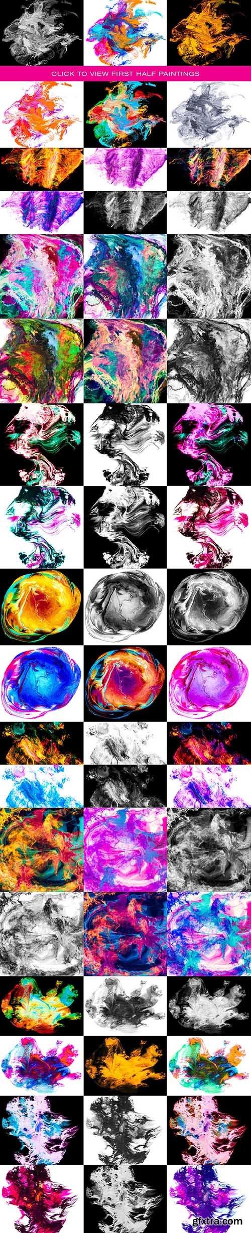 CreativeMarket Transpose 108 Abstract Paintings 1056964