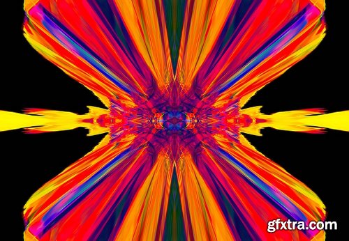 CreativeMarket Psychedelic 64 Trippy Backgrounds 797135