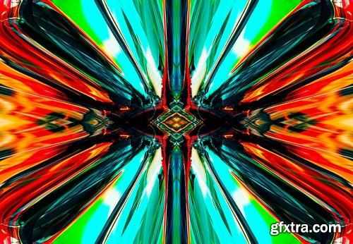 CreativeMarket Psychedelic 64 Trippy Backgrounds 797135