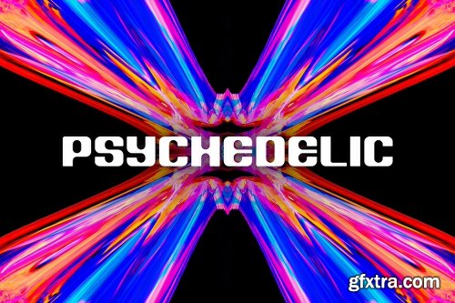 CreativeMarket Psychedelic 64 Trippy Backgrounds 797135