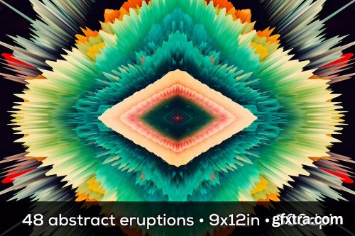 CreativeMarket Eruption 48 Abstract Explosions 772874