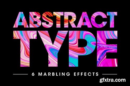 CreativeMarket Abstract Type Marbling 890773