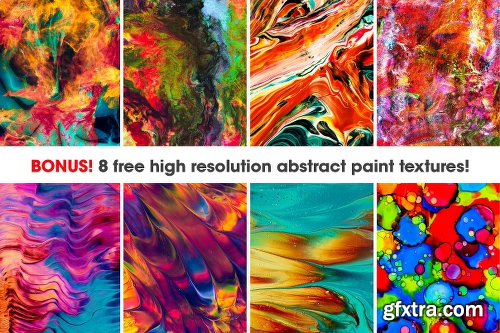 CreativeMarket Abstract Type Marbling 890773