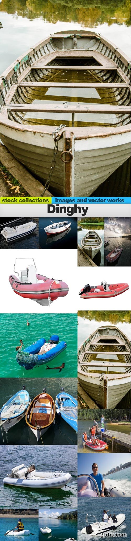 Dinghy, 15 x UHQ JPEG