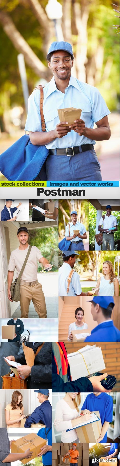 Postman, 15 x UHQ JPEG