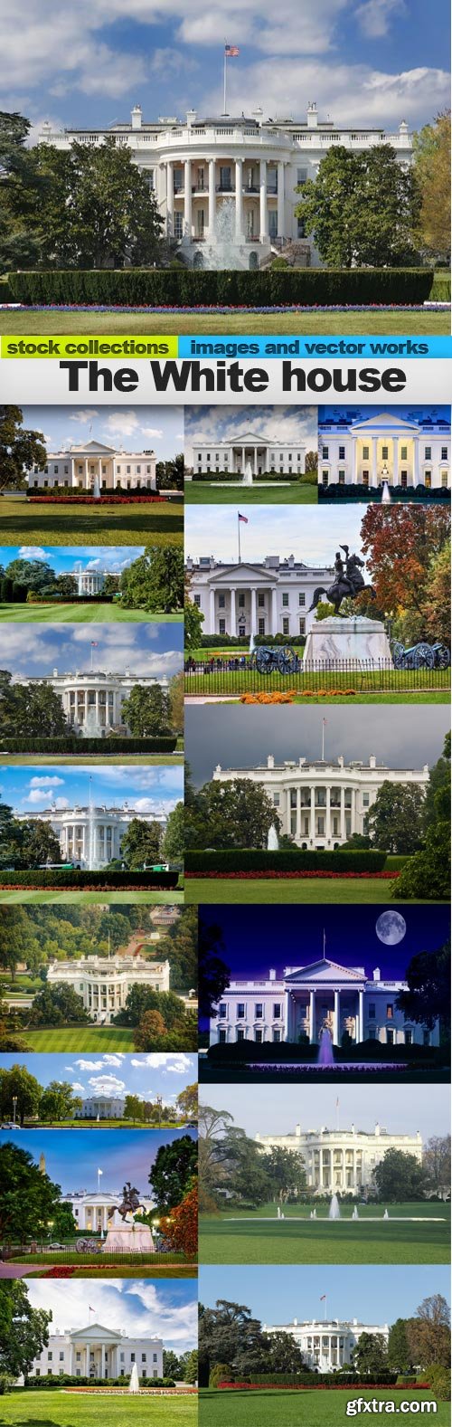 The White house, 15 x UHQ JPEG