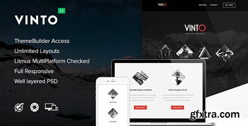 ThemeForest - Vinto v1.1 - Responsive Email + Themebuilder Access - 8433714