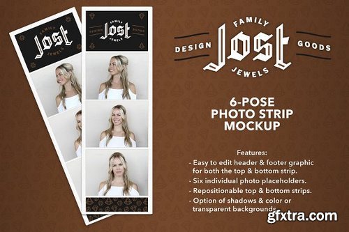 CM - Photo Strip Mockup 455134