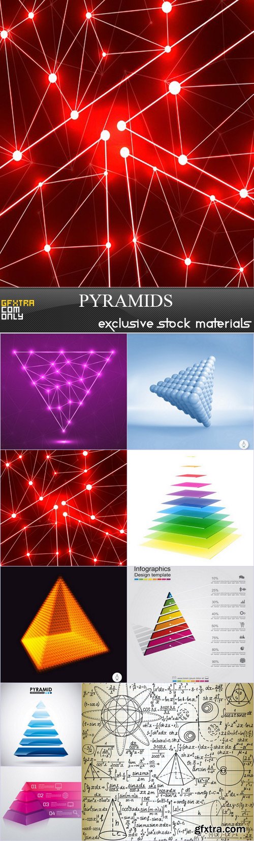 Pyramids - 9 EPS