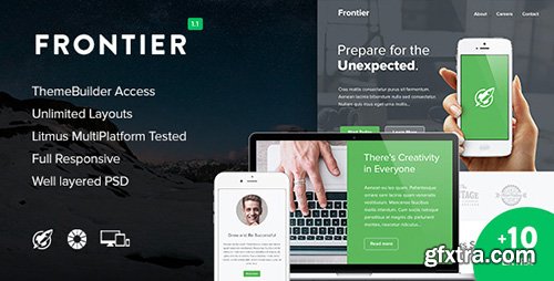 ThemeForest - Frontier v1.1 + 10 Notify Templates & Themebuilder - 10815243