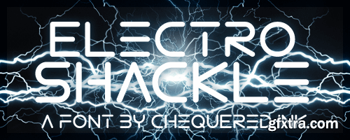 Electro Shackle font