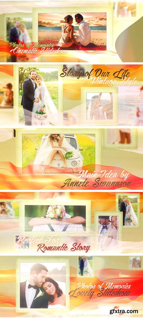 Videohive Lovely Slides of Romantic Moments 19244789