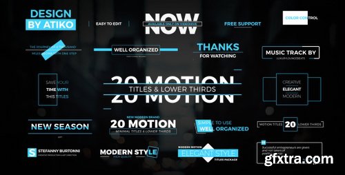 Videohive Motion Titles & Lower Thirds 1 19161229