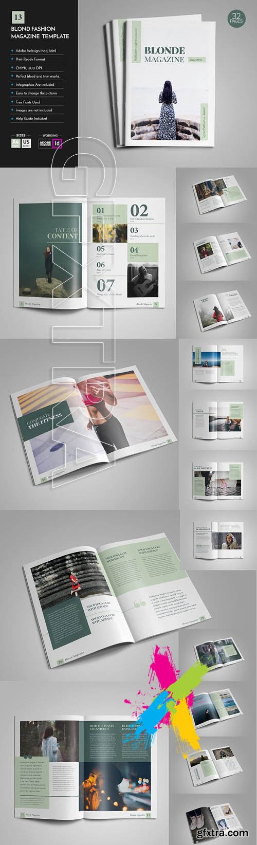 Blonde Magazine Template V13 1174564