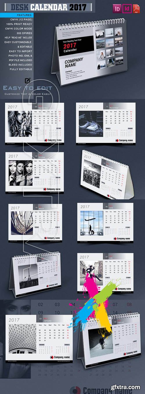 CM Desk Calendar 2017 1174573