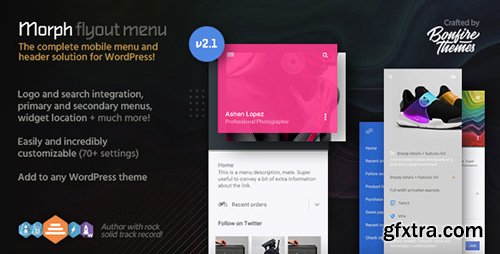 CodeCanyon - Morph v2.1 - Flyout Mobile Menu for WordPress - 10685700