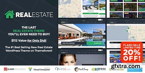 ThemeForest - WP Pro Real Estate 7 v2.5.4 - Responsive Real Estate WordPress Theme - 12473778