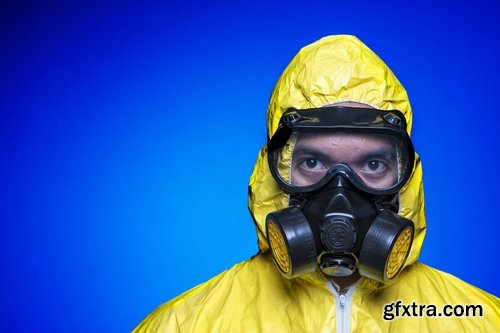 Collection of chemical decontamination contamination suit laboratory quarantine 25 HQ Jpeg