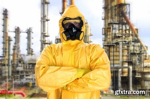 Collection of chemical decontamination contamination suit laboratory quarantine 25 HQ Jpeg