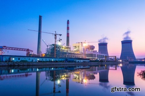 Collection of electricity power station solar energy gas fire water body strength 25 HQ Jpeg