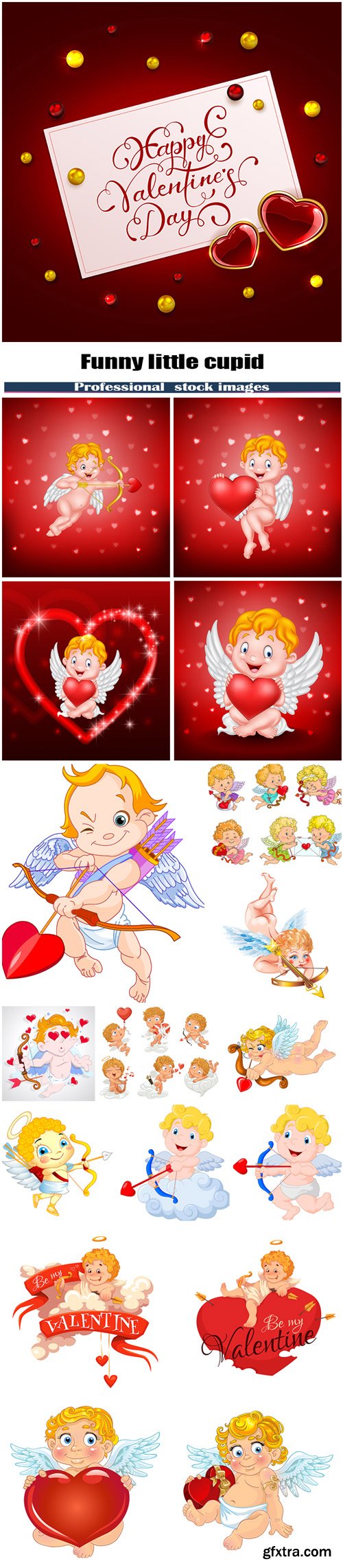 Funny little cupid