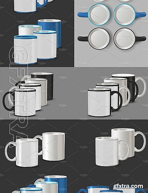 CM - Mug Mock-ups for Ai and Ps 1169158