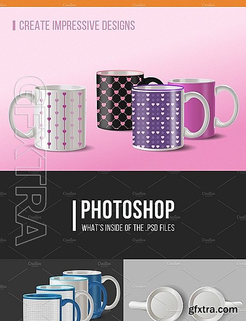 CM - Mug Mock-ups for Ai and Ps 1169158