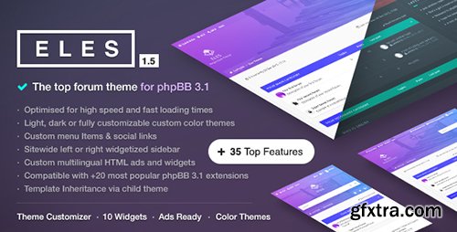 ThemeForest - Eles v1.6.1 - Responsive phpBB 3.1 Theme - 13769708