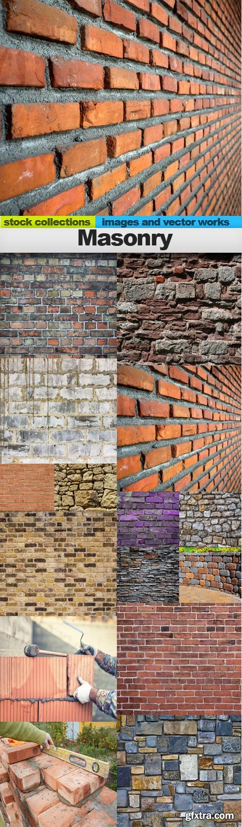 Masonry, 15 x UHQ JPEG