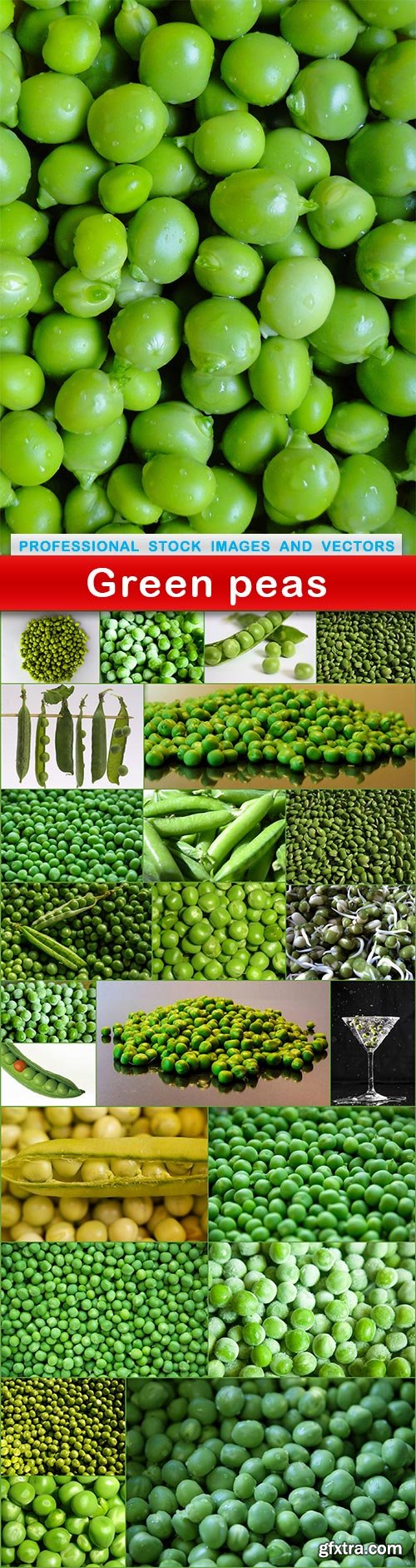 Green peas - 24 UHQ JPEG