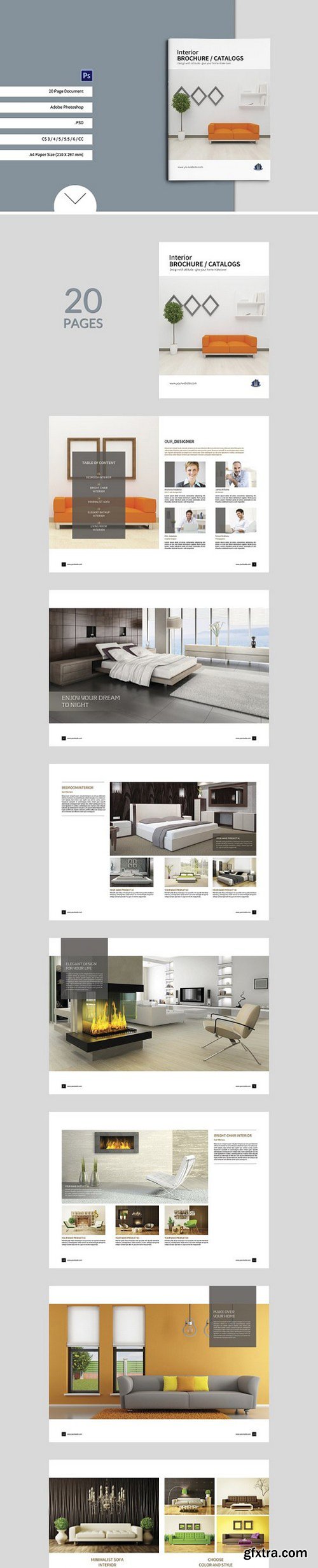 CM - Interior Brochure/Catalogs Template 1158057