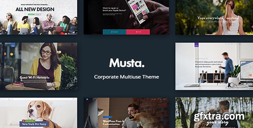 ThemeForest - Musta v1.0 - Corporate Multiuse WordPress Theme - 19193568