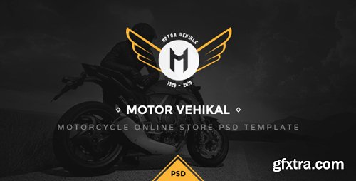 ThemeForest - Motor Vehikal - Motorcycle Online Store PSD 13849222