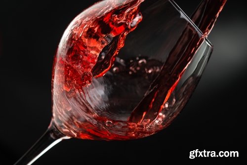 Collection of wine still life Red and white grape garnet glass barrel 25 HQ Jpeg