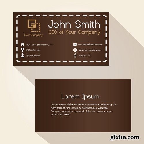 Collection book cover journal notebook flyer card business card banner vector image 51-25 EPS