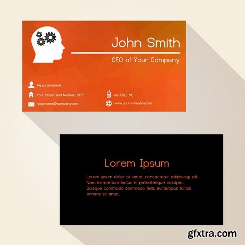 Collection book cover journal notebook flyer card business card banner vector image 51-25 EPS