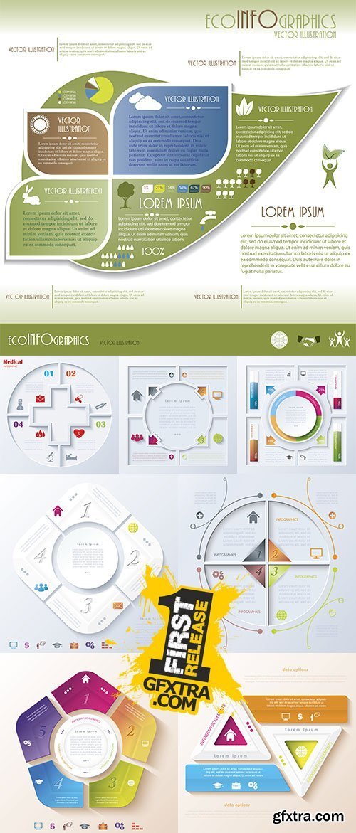 Stock: Modern Ecology infographics