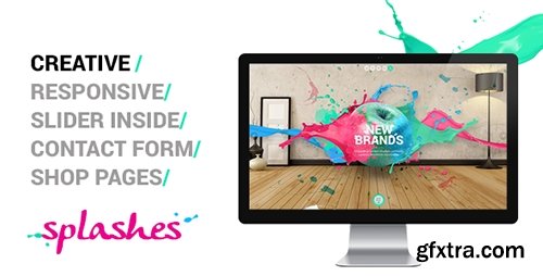 ThemeForest - Splashes v1.0 - Creative Agency Template - 14516283