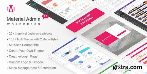 CodeCanyon - Material v2.2 - White Label WordPress Admin Theme - 18155767