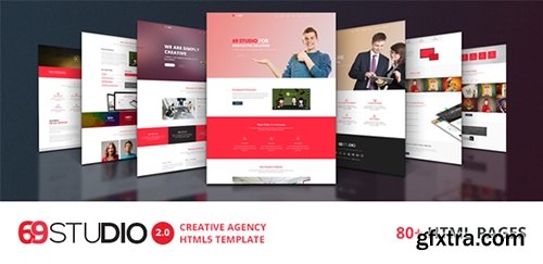 ThemeForest - 69Studio v2.0 - Creative Agency HTML5 Template - 11260250