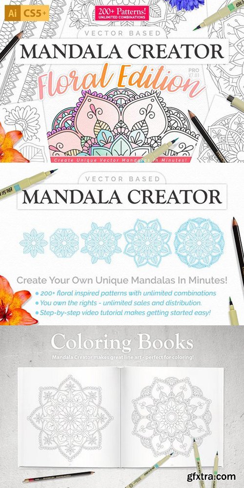 CM - Mandala Creator - Floral Edition 1167108