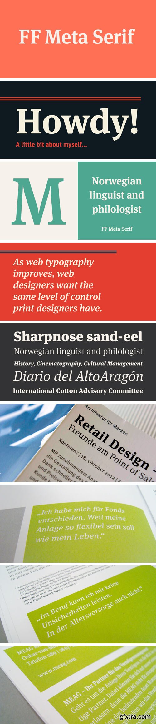 FF Meta Serif Full Family